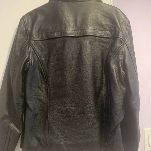First Classics Leather Ladies Motorcycle Riding Jacket. Size XL. Like New - Picture 2 of 5